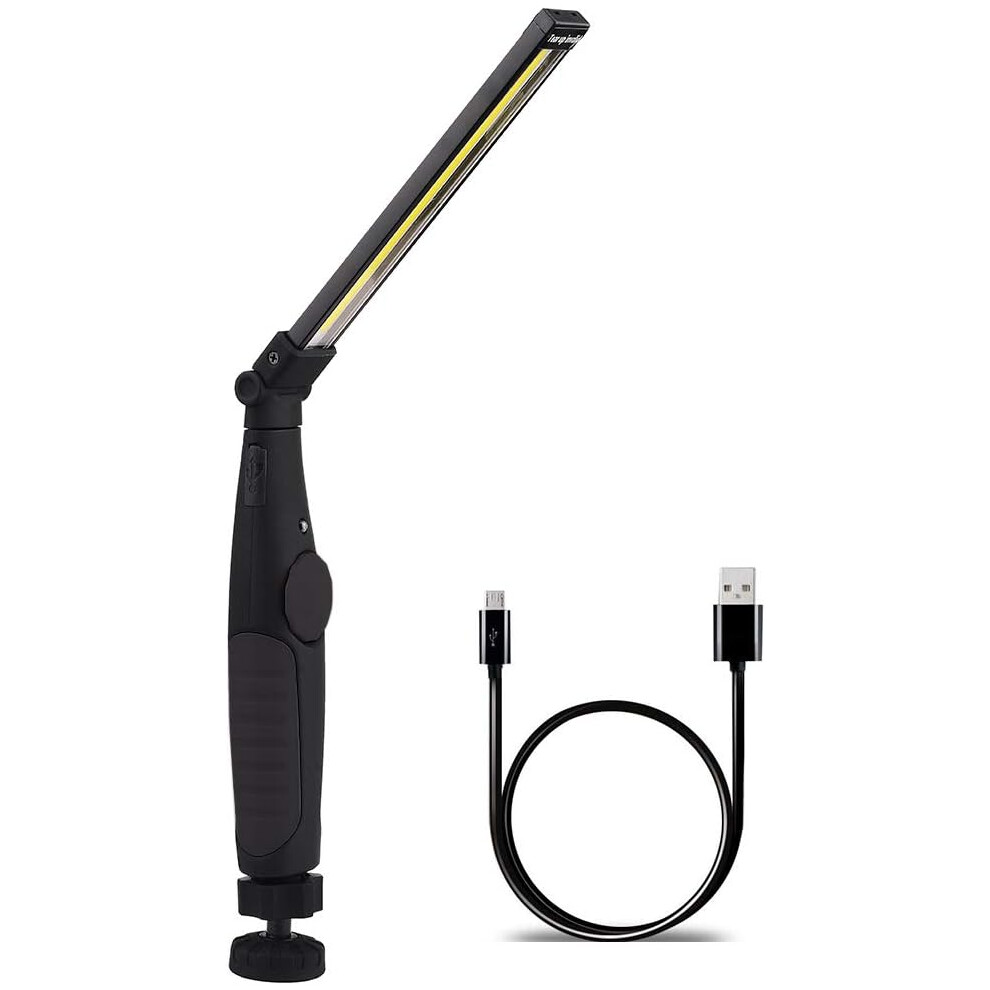 Cordless Operation & Variable Fluid Adjustment, Rechargeable Led Work Light With Magnetic Base & Power Indicator For Smart Energy Usage, Perfect For 9128293960281