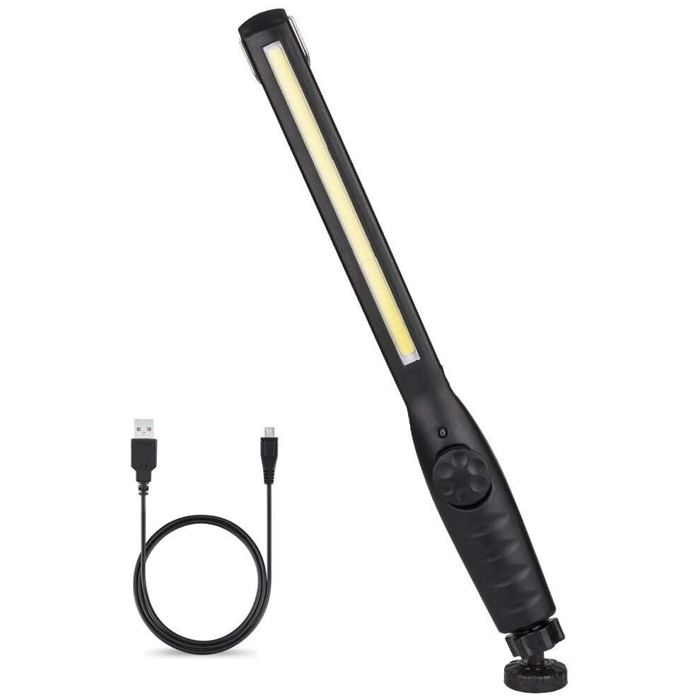 Cob Work Light For Workshop And Garage, Magnetic Flashlight With Brightness Control 9128293960298