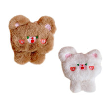 Bear brooch Clothing Animal brooch Plush