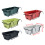 Multiple Color Plastic Planter With Tray-Light green basin pl 2