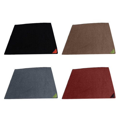 Drum Practice Rugs Drum Floor Mat for Quality Sound-brown 1