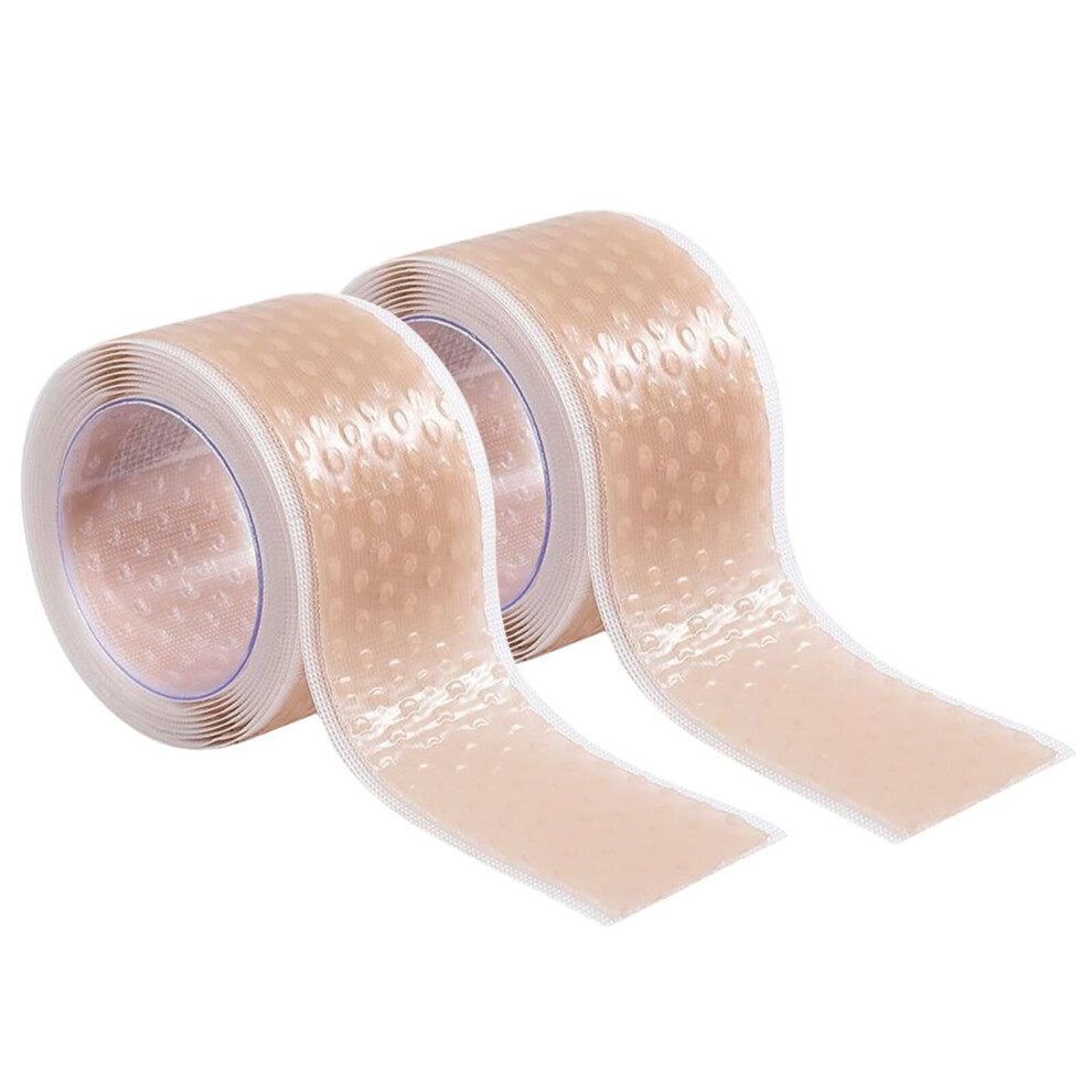 Bubble Plasters Tape for Feet 2 Rolls SelfAdhesive Wear Resistant Stickers to Prevent Blisters and Scratch Protection (2cm x 1m)