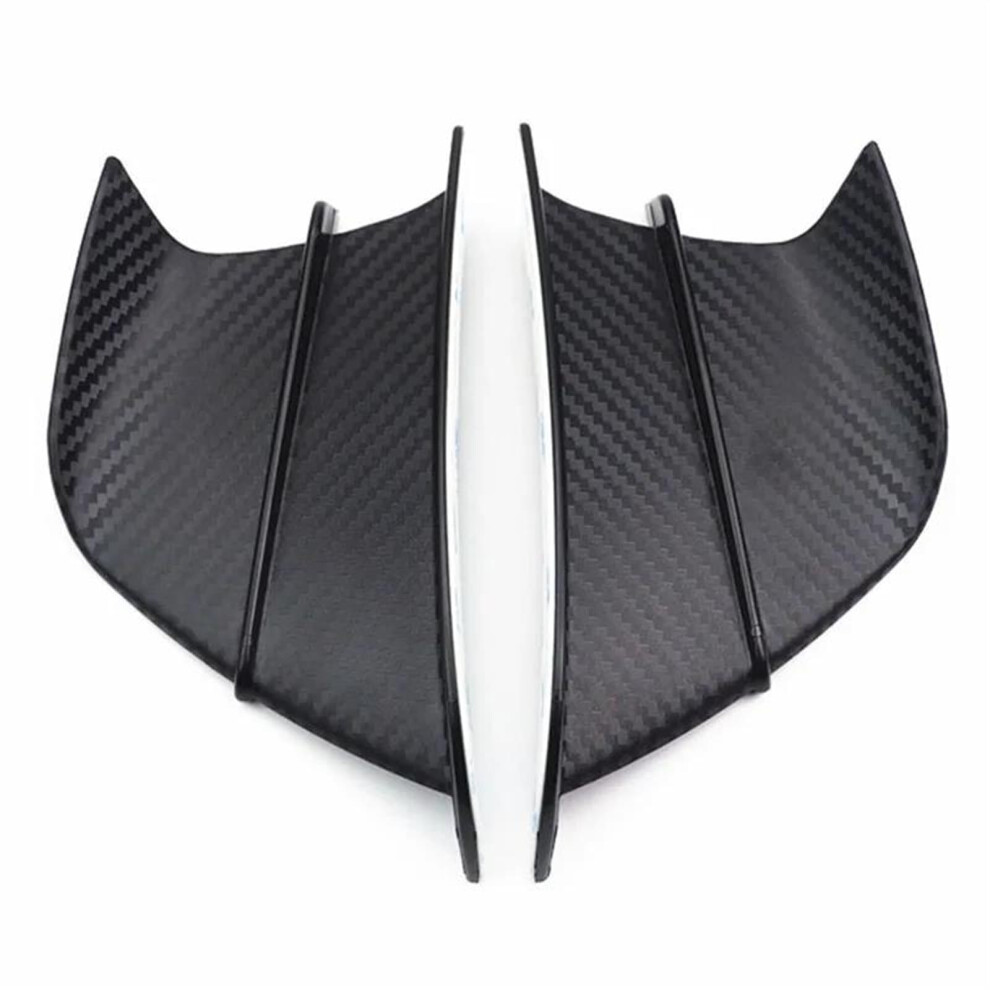 Motorcycle Deflector For Z650 Z900 Fixed Winglet Fairing Spoiler Accessories Black 9426802295092