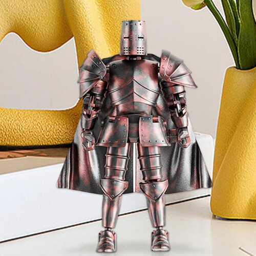 Action figure model  multilingual, flexible poseable, multijointed medieval fullbody model 2