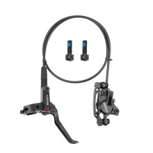 MTB Hydraulic Disc Front Brake Set 2Piston Bilateral Hydraulic Brake 800mm Hose Black Right