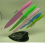 6Pc Knife Set With Acrylic Block, Multi-coloured 1