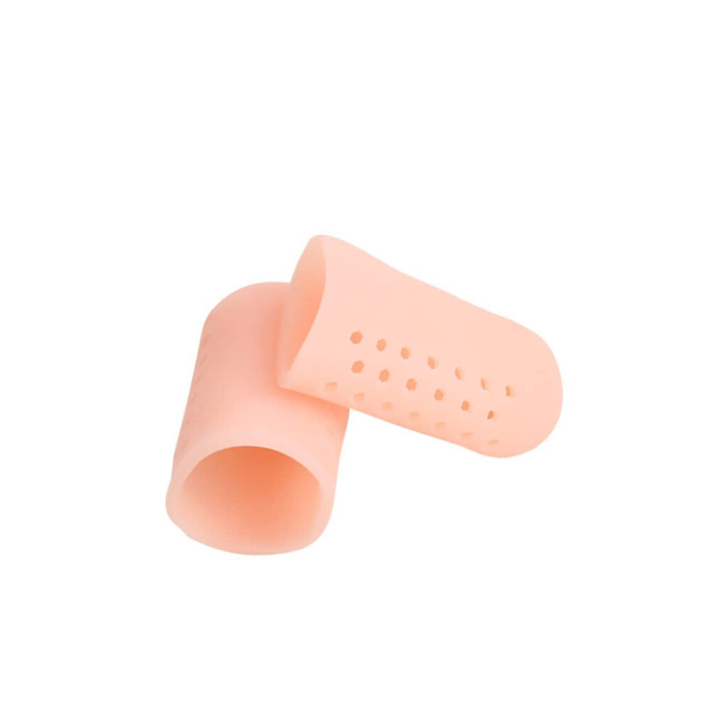 Toe sleeve for toes, made of silicone, toe caps for bunions, blisters, overlapping toes, calluses.