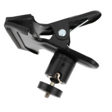 'Stativ Clip with Swivel Ball Head Flash Reflector Holder Made of Material Threaded Screw for Outdoor Sports Photography'