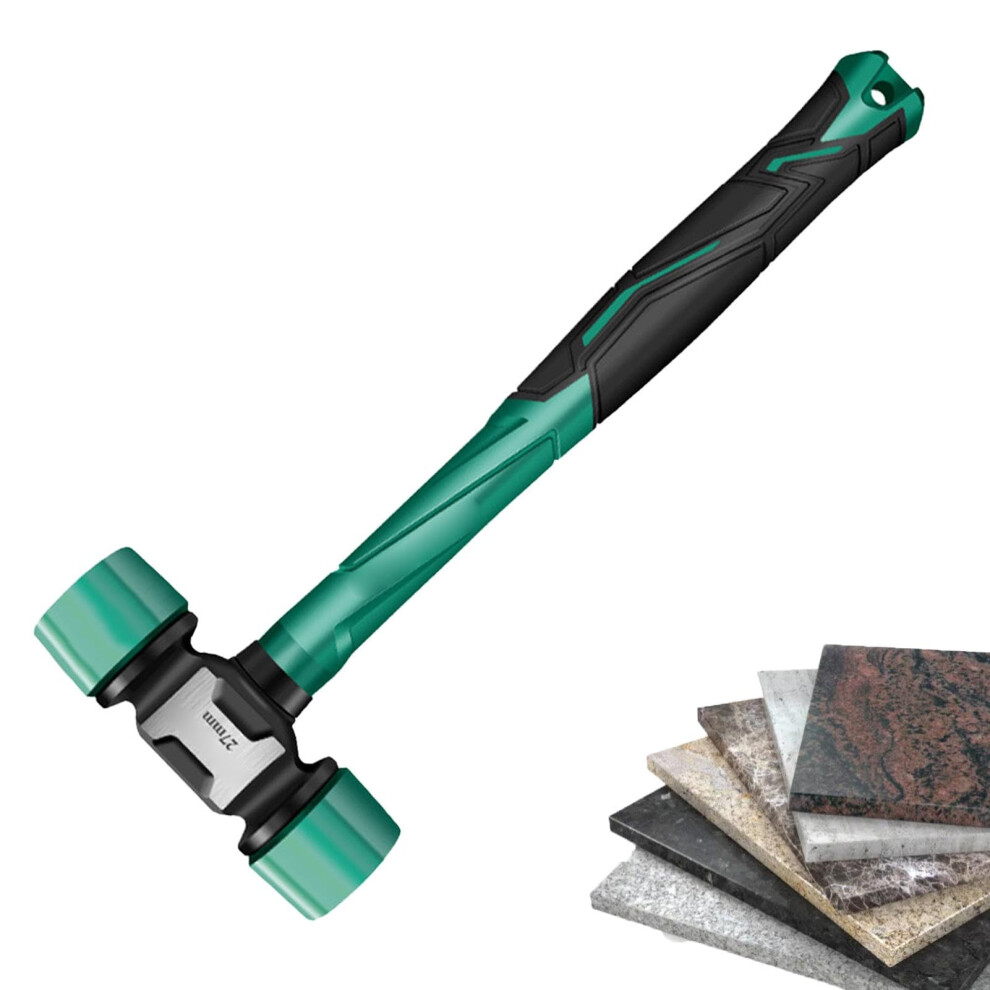 Rubber Hammer Nonslip Mallet 27Mm Heavyduty Portable Doublesided For Dorms And Floors 9189345021305