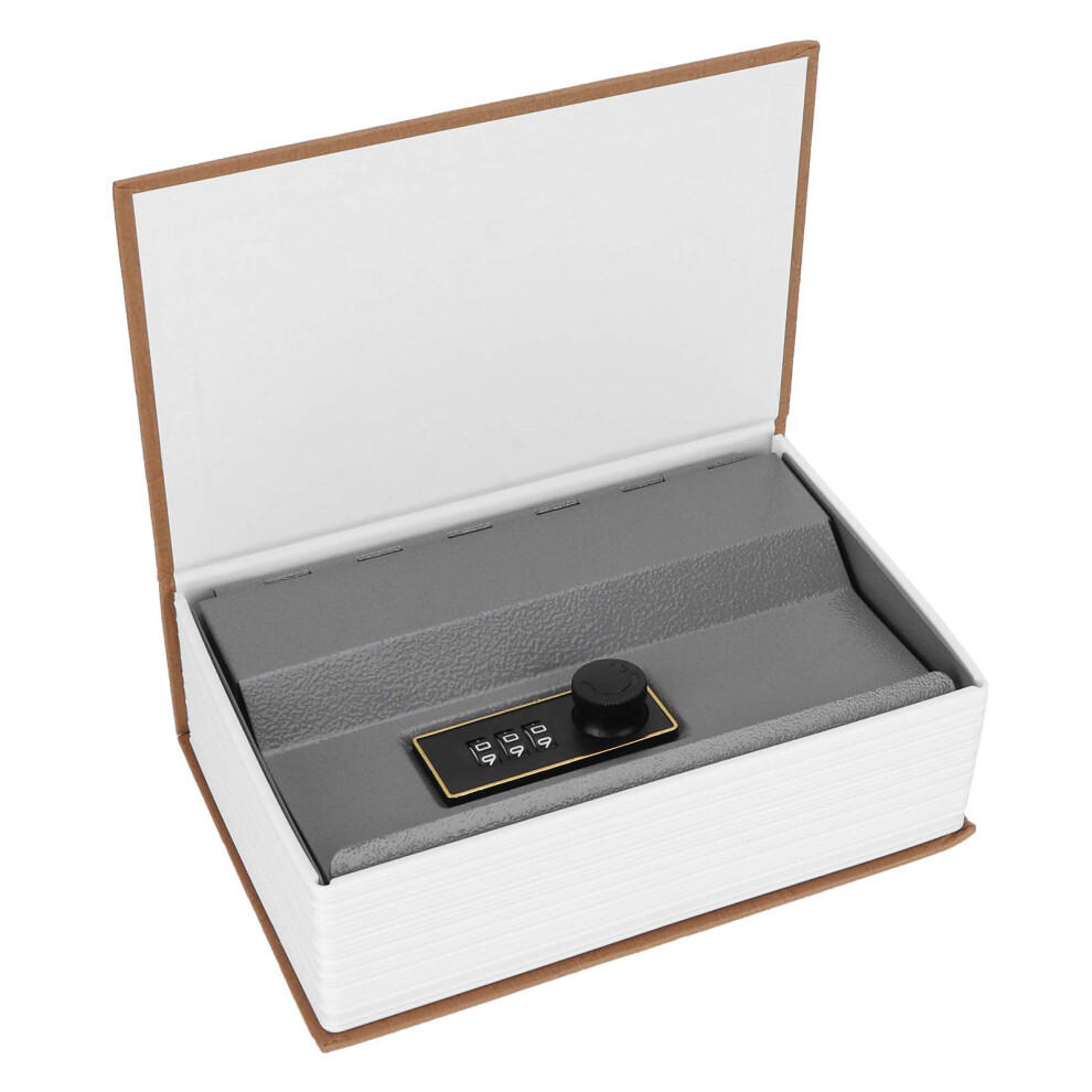 Buchsafe Storage Box Dictionary Money Coin Box With Security Combination Lock For Home 9365049856904