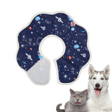 Recovery Collar for Cats Surgical Elizabethan Collar Dog Neck Cone AntiBite Cat Protector Cover Size Medium/Large