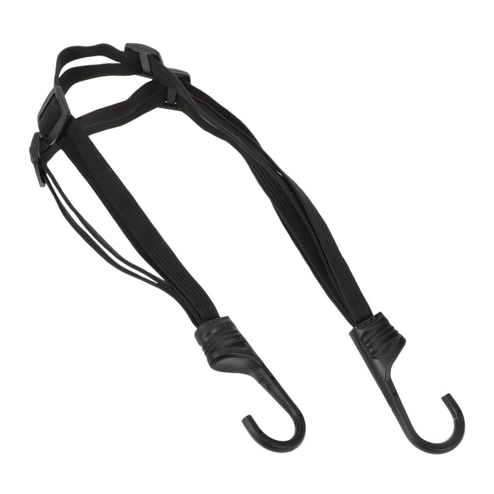 Motorcycle Bungee Cord With Hooks Elastic Fastening Rope For Motorcycle Helmets And Luggage And Stable Solution For Helmet Transport 9365049857482