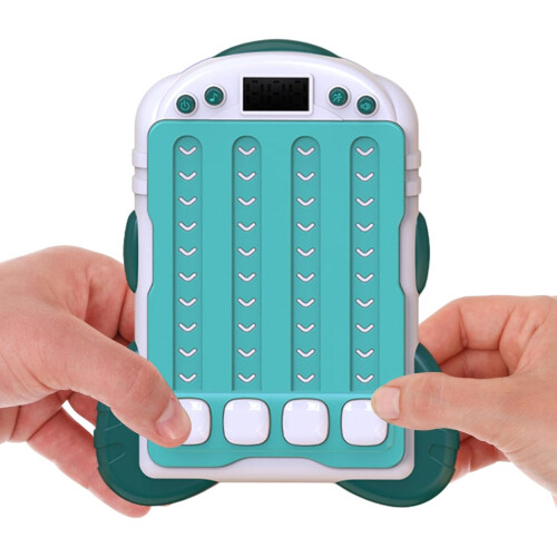 Rhythm Slot Machine, Quick Push Game, Rhythm Handheld Console Game, Green Ref: 4823 1