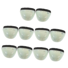 5 Pairs Cap Shoe Covers with Steel Toe Protection, Assorted Colours X 5