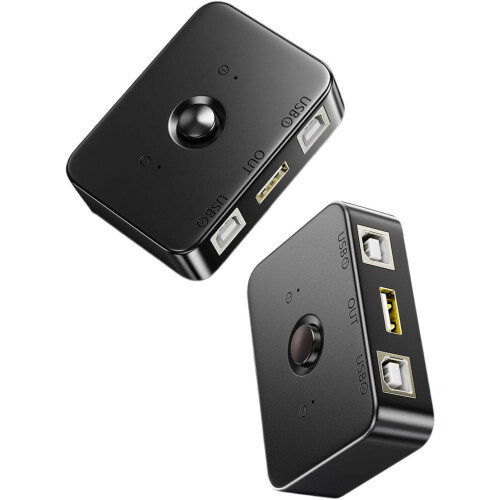 USB Printer Sharer 2Port USB Printer Sharing Device For Computers 2