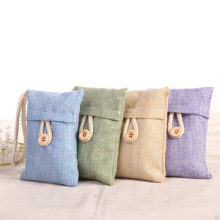 Natural Charcoal Air Purifiers, Reusable Activated Bamboo Charcoal Bags for Home Odor Eliminator, Pet Safe, Fragrance-Free, 4PCS