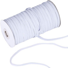Resilient Elastic Strap for Sewing, Durable Stretchable Fabric with 109 Yards of Professional Finish, Convenient Storage, Crafting Elastic for a Varie