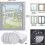 Cuttable Window Screen Protector, Improved Anti-Insect Design With Fine Mesh Transparent Screen For Custom Fit, Adjustable Window Screen Ideal For Var 2