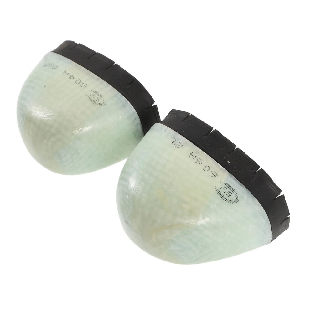 Toe Caps And Toe Protectors For Shoes, Toe Caps With Full Protection, Steel Toe Caps, Safety Inserts For Work Shoes 8.00X6.50x4.00cm Multicoloured 9412369088352