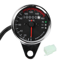 Snelheidsmeter met ingebouwde achtergrondverlichting, hoogwaardige behuizing van aluminiumlegering met schokbestendige bescherming, digitale