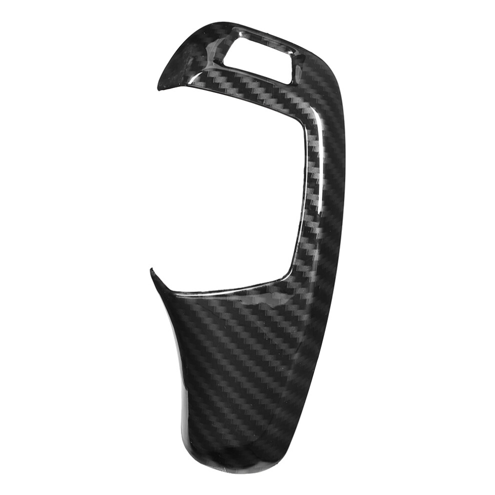 Abs Shift Knob Cover Carbon Fiber Design Fits Bmw Vehicles, Scratch Resistant Glossy Finish Easy To Install Adds Sporty Look And Luxurious Feel 9190834838243