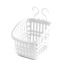 Wall-Mounted Plastic Basket With Breathable Mesh Design, Stylish Home Organizer Keeps Bathroom Essentials Dry And Neat, Multi-Room Usage Ideal For Bus