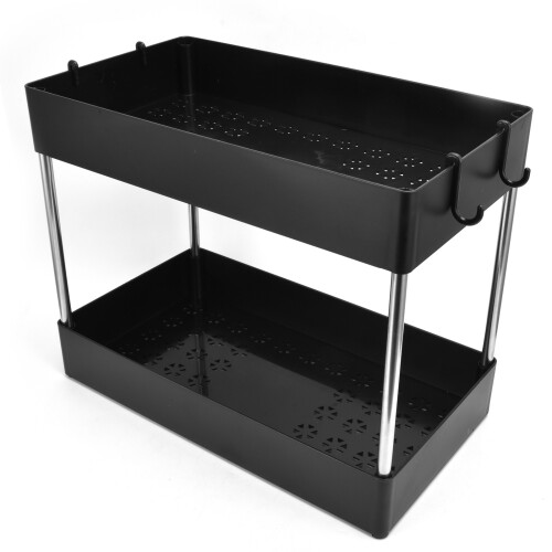 Carbon Steel Storage Rack, Multi-function Kitchen Organizer, Compact Space-saving Design, Durable Utility Shelf, Wide Range Of Applications For Closet