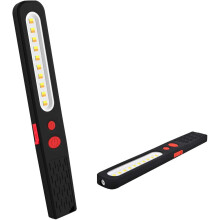 Ultraheldere COB LED-werklamp, dubbele voeding en magnetische bevestiging voor auto-onderhoud en noodsituaties.