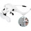 Helmet Magnifier With LED Light, 5 Interchangeable Lenses For Hands-Free Magnification 2