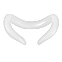 Silicone Face Cushion Pad For Meta Quest 3, Silicone VR Face Cover, White, Compatible With Quest 3 Headset