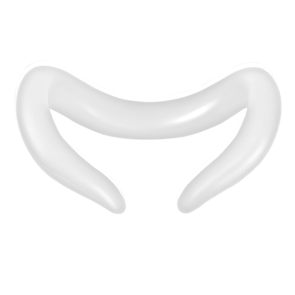 Silicone Face Cushion Pad For Meta Quest 3, Silicone Vr Face Cover, Compatible With Quest 3 Headset White 9365049885386