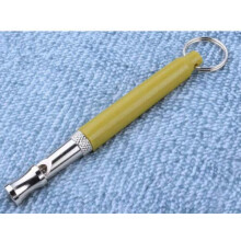 Ultrasonic Dog Whistle Adjustable Pitch Key Chain Training Tool For Puppies And Dogs Green