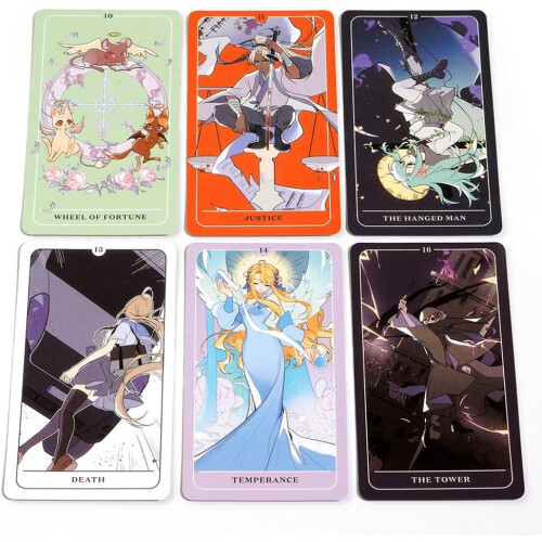 AnimeTarot, Anime Tarot, Tarot Card, Funny Game, Divination 2