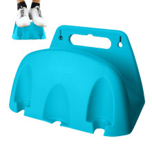Garden Hose Cradle Rack PowderCoated Steel Hose Holder, Wall Mounted HeavyDuty Hose Hanger, Patio Sprinkler Organizer