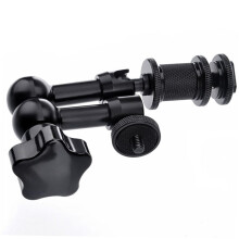 2 Pieces Magic Arm Articulated Arm Black