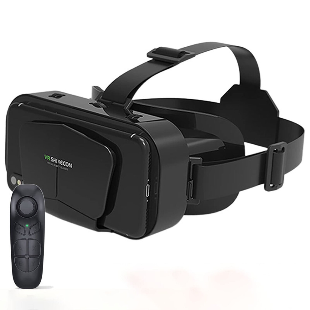 3D Virtual Reality Vr Headset For 4.77.2 In Smartphones, Model Y1 Vr Glasses For Kids, 3D Games And Movies Black 9189345022562