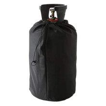 Propane Tank Dust Cover UV Protection Waterproof Oxford Fabric Cylinder Cover Adjustable Drawstring for Camping Travel