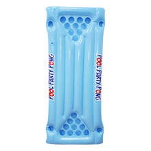 Pool Table Floating Pong Game Barge Cupholders HeavyDuty Lounge Float Blue 59.06x22.83x3.94 In 1 Piece