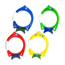 4PCS Colorful Diving Rings for Kids, Underwater Training Pool Toys, Swimming Pool Rings Game Toys Ref: 9157
