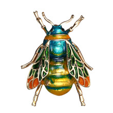 Bee Brooch Hamster Frog Cage Animals Cartoon Animal Brooch Jewellery Brooch Brooch Brooches for Clothing Western Suit Brooch Bee Brooch Oil Painting