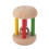 6-teiliges Babyrassel-Set aus Holz mit 9
