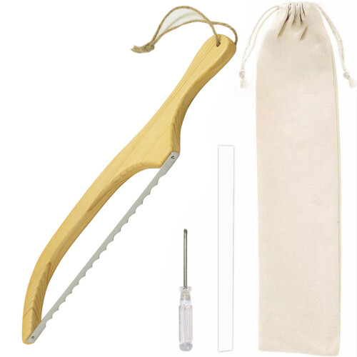 Wood Sourdough Bread Slicer 40CM Featuring-pine wood document