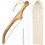 Bows Shape Sourdough Bread Cutter with-Ancient wood documen 1