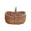 Multipurpose Sturdy Wicker Fruit Basket Portable-Unlined 1