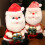 Santa Plush Doll Holding Gift Box Unique-red striped model 4