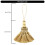 Hanging Pendant Unique Ethnic Pattern Curtain-orange 4