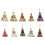 Hanging Pendant Unique Ethnic Pattern Curtain-orange 2