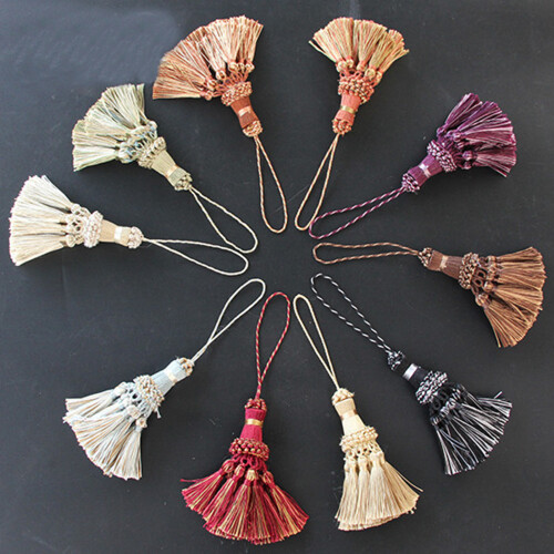 Hanging Pendant Unique Ethnic Pattern Curtain-Purple 2