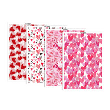 4Pcs Clay Transfer Paper Valentine Love Heart Clay-YH89909192