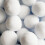 100 Stück imitierte Schneebälle, 6 cm, tragbare und sichere 5
